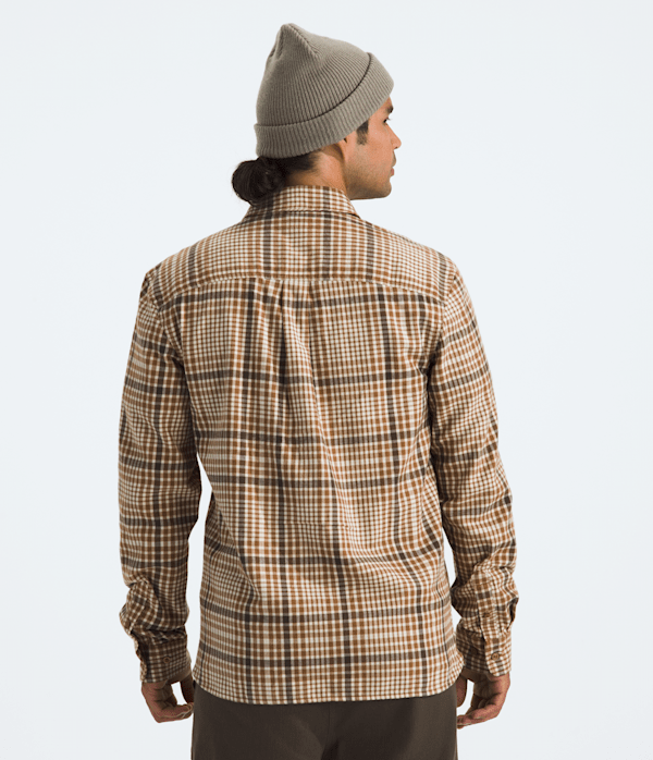 Mens-Arroyo-Lightweight-Flannel-Shirt-TNF-BACK.png