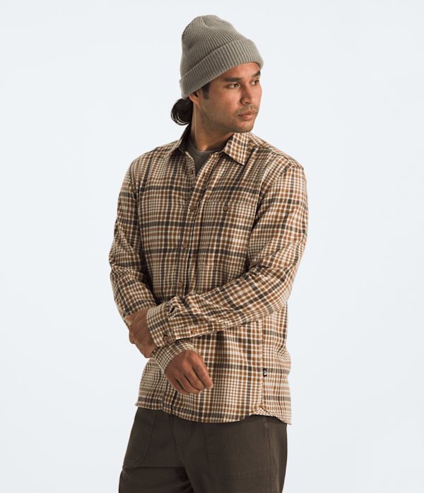 Mens-Arroyo-Lightweight-Flannel-Shirt-TNF-MODEL34.png
